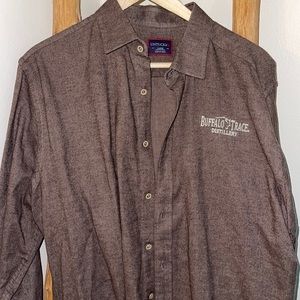 Untuckit Brown Button Down Shirt